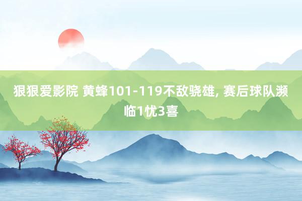狠狠爱影院 黄蜂101-119不敌骁雄, 赛后球队濒临1忧3喜